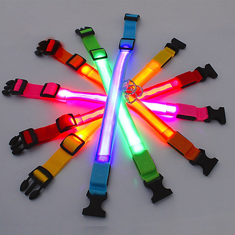 Adjustable Luminous Pet Collar