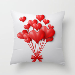 Valentine Love Heart Pillowcase