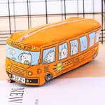 Load image into Gallery viewer, School Bus Pencil Stationery Case
