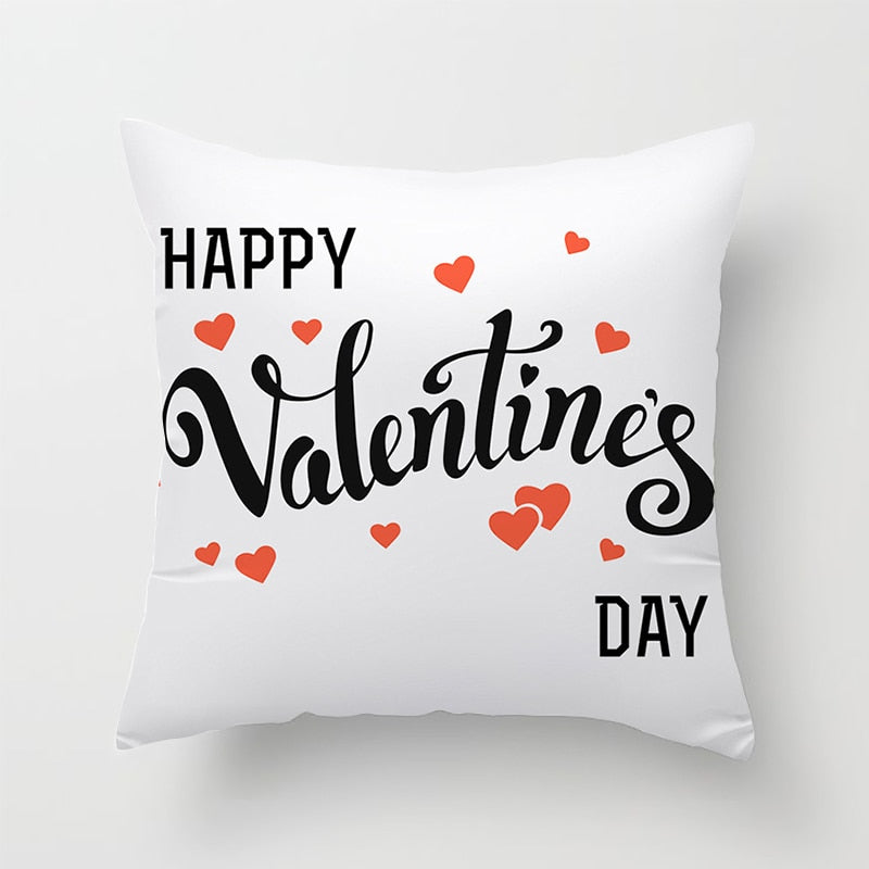 Valentine Love Heart Pillowcase