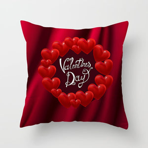 Valentine Love Heart Pillowcase