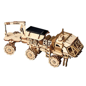 Solar Energy Wooden Model Navitas Rover (TakaraCorner.com)