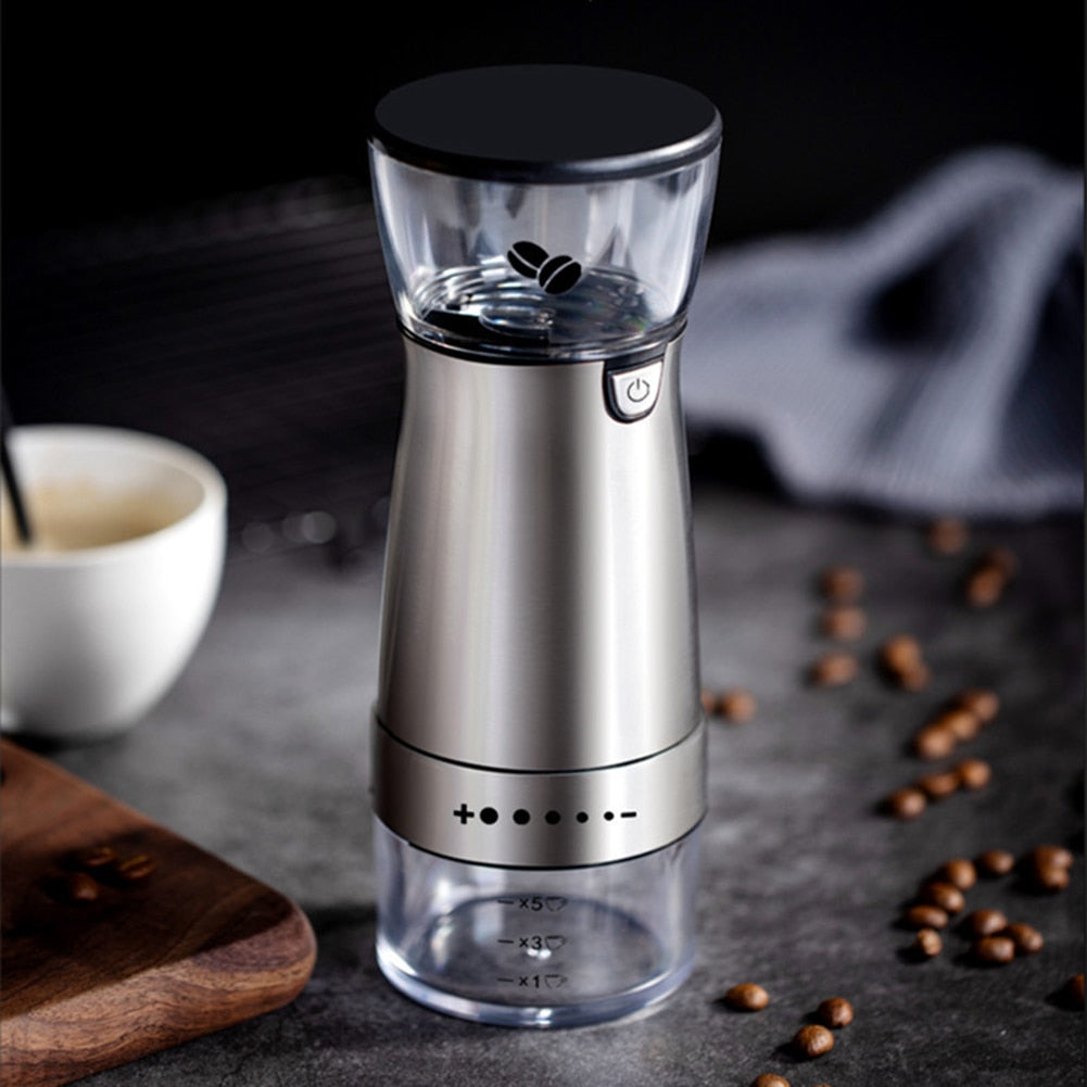 USB Rechargeable Coffee Grinder (TakaraCorner.com)