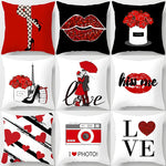 Load image into Gallery viewer, Valentine Love Heart Pillowcase
