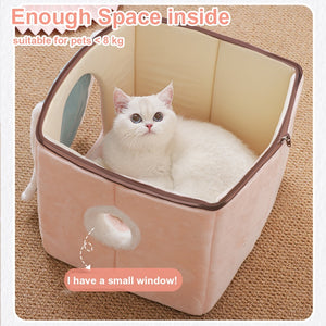 Winter Cute Cotton Pet House