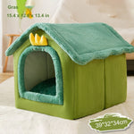 Load image into Gallery viewer, Winter Cute Cotton Pet House
