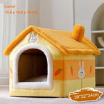 Load image into Gallery viewer, Winter Cute Cotton Pet House
