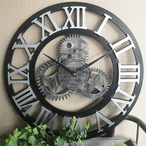 Retro Industrial Style Wall Clock