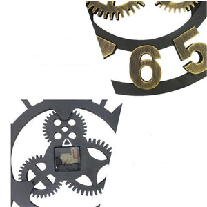 Retro Industrial Style Wall Clock