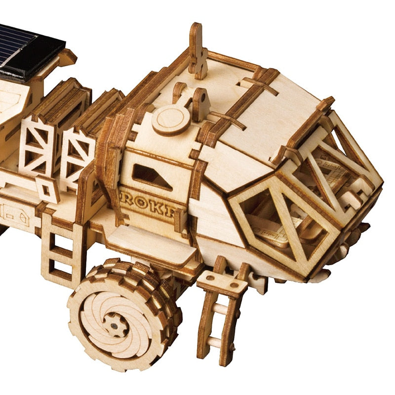 Solar Energy Wooden Model Navitas Rover