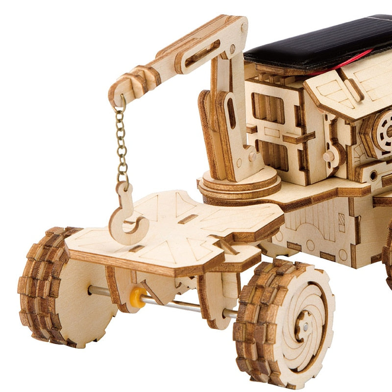 Solar Energy Wooden Model Navitas Rover