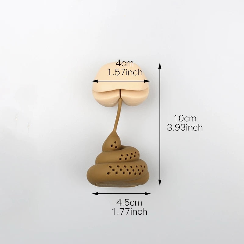 Poop Shape Tea Infuser