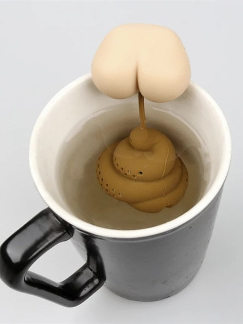 Poop Shape Tea Infuser