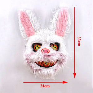 Halloween Neon Light Mask - Rabbit