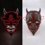 Load image into Gallery viewer, Halloween Neon Light Mask - Devil
