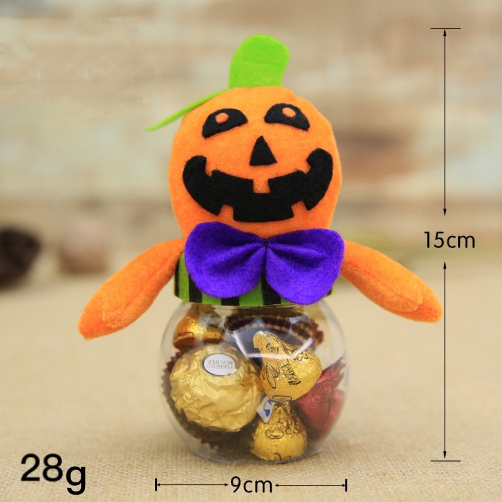 Cute Halloween Monster Candy Jars