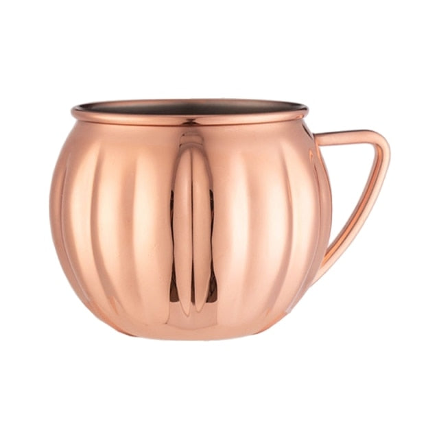 Pumpkin Shaped Stainless Steel Cup