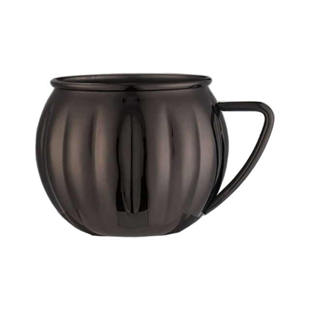 Pumpkin Shaped Stainless Steel Cup