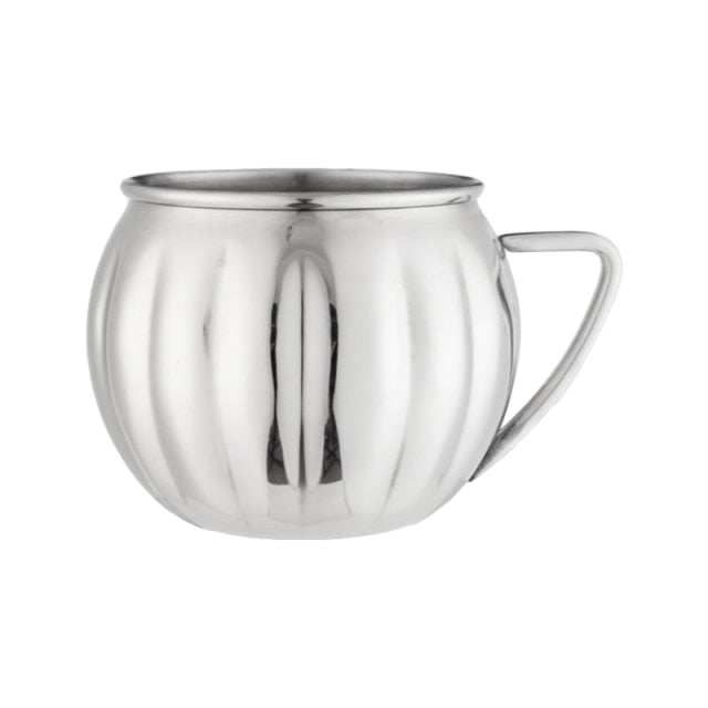 Pumpkin Shaped Stainless Steel Cup