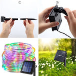 Load image into Gallery viewer, Waterproof Solar String Lights
