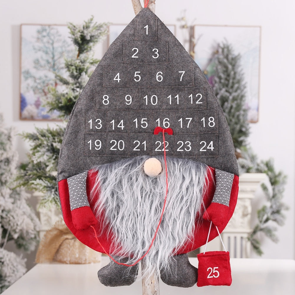 Christmas Countdown Wall Calendar - Nordic Elf