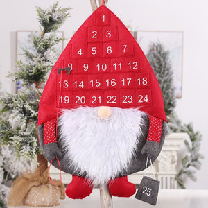 Christmas Countdown Wall Calendar - Nordic Elf