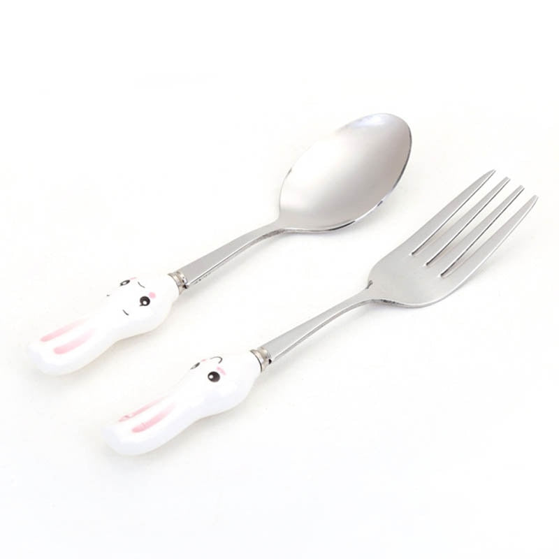 Rabbit/ Carrot Stainless Steel Cutlery