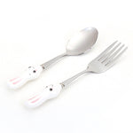 Load image into Gallery viewer, Rabbit/ Carrot Stainless Steel Cutlery
