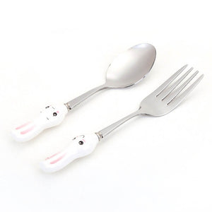 Rabbit/ Carrot Stainless Steel Cutlery