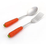 Load image into Gallery viewer, Rabbit/ Carrot Stainless Steel Cutlery
