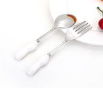 Load image into Gallery viewer, Rabbit/ Carrot Stainless Steel Cutlery
