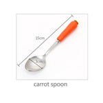 Load image into Gallery viewer, Rabbit/ Carrot Stainless Steel Cutlery
