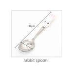 Load image into Gallery viewer, Rabbit/ Carrot Stainless Steel Cutlery
