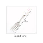 Load image into Gallery viewer, Rabbit/ Carrot Stainless Steel Cutlery
